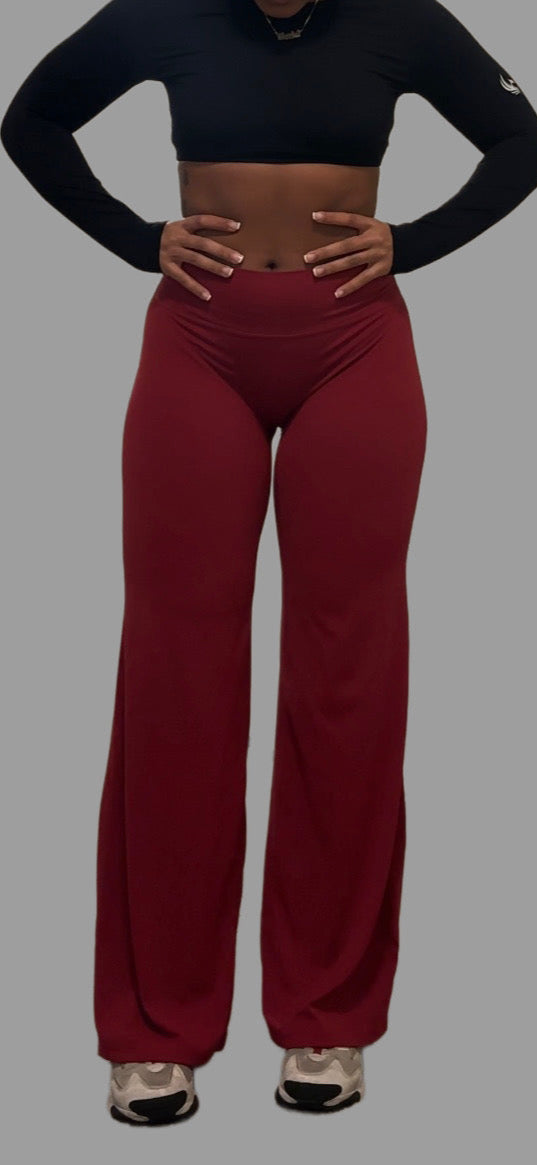 Straight Leg Flare Pants