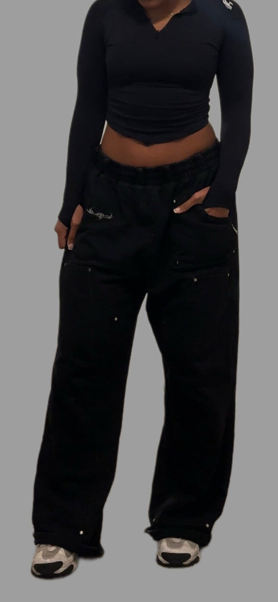 Double Knee Pump Cover Sweats