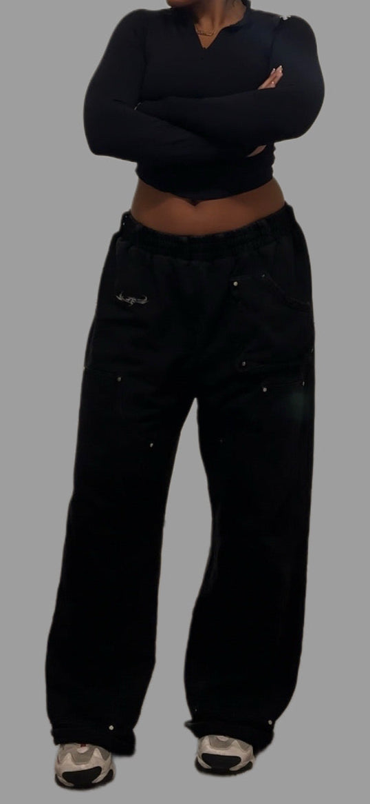 Double Knee Pump Cover Sweats