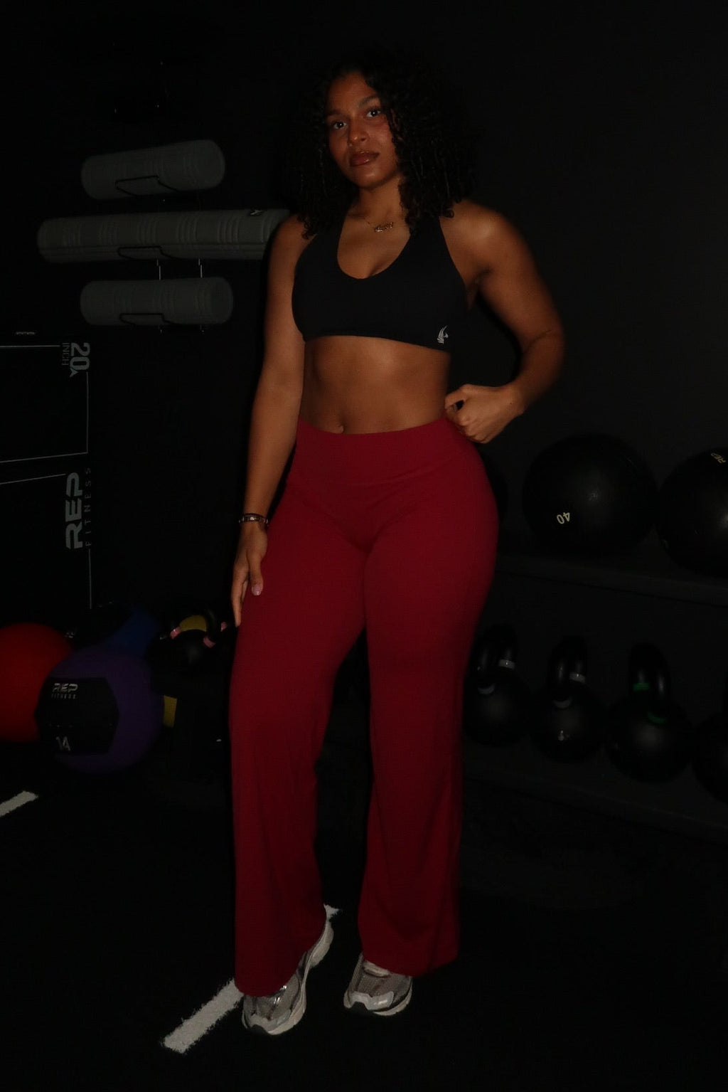 Straight Leg Flare Pants